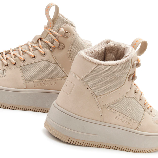 Elbsand Sneaker »Freizeitschuh, Halbschuh, High Top Sneaker, Turnschuh, Schnürschuh« NEU mit wärmendem Futter und wasserabweisender Comfortex-Klimamembran