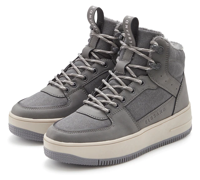 Elbsand Sneaker »Freizeitschuh, Halbschuh, High Top Sneaker, Turnschuh, Schnürschuh« NEU mit wärmendem Futter und wasserabweisender Comfortex-Klimamembran