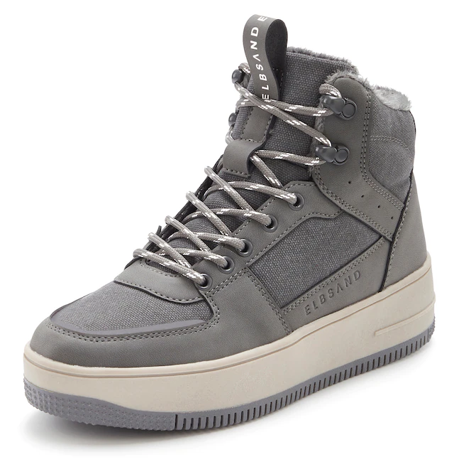 Elbsand Sneaker »Freizeitschuh, Halbschuh, High Top Sneaker, Turnschuh, Schnürschuh« NEU mit wärmendem Futter und wasserabweisender Comfortex-Klimamembran