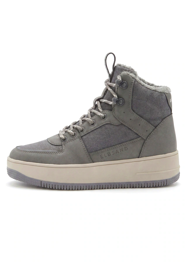 Elbsand Sneaker »Freizeitschuh, Halbschuh, High Top Sneaker, Turnschuh, Schnürschuh« NEU mit wärmendem Futter und wasserabweisender Comfortex-Klimamembran