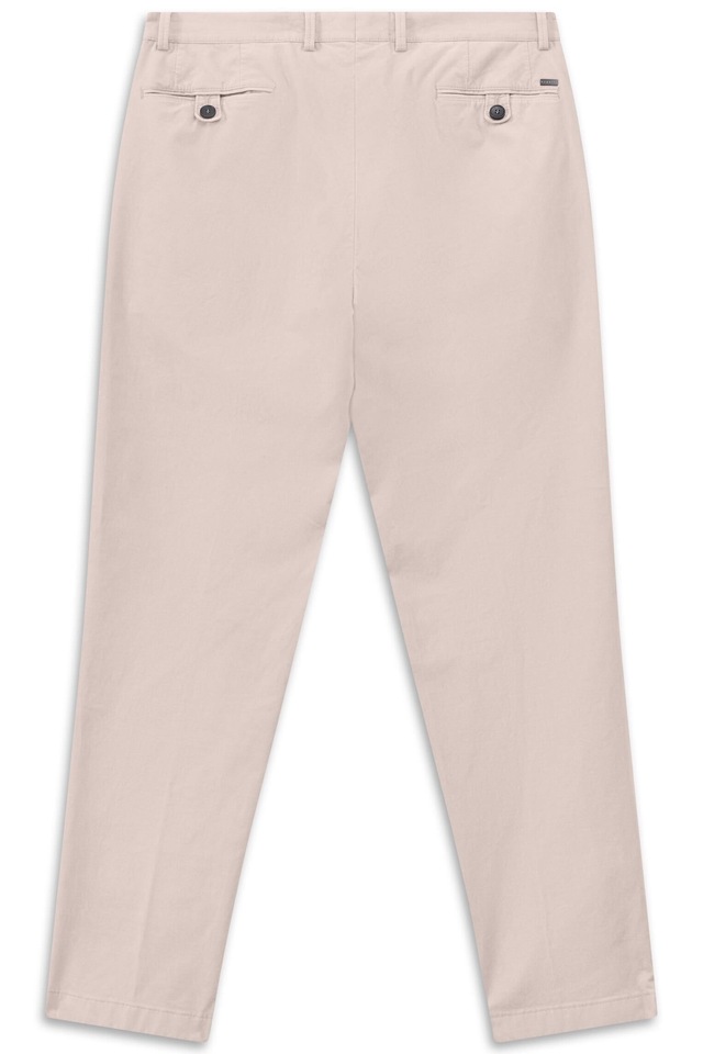 bugatti Bundfaltenhose »Tapered Fit« aus Luxury Pima Cotton Feincord