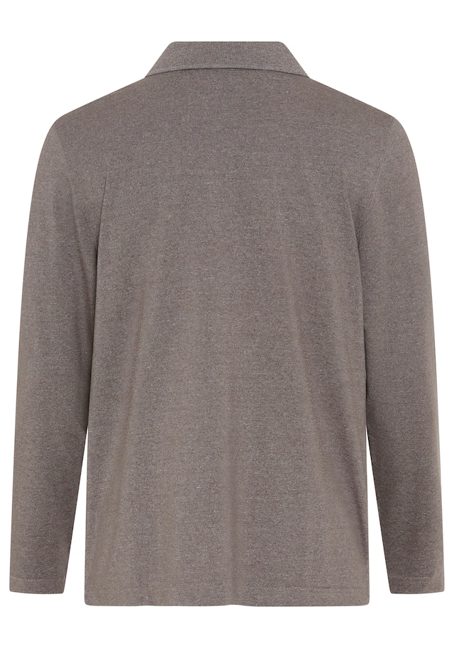 Bruno Banani Langarm-Poloshirt Angenehm weiche Jersey-Qualität trifft auf klassischen Polo-Style