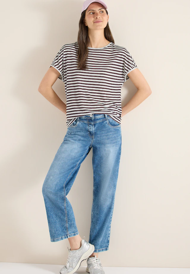 Cecil T-Shirt mit Streifen Muster