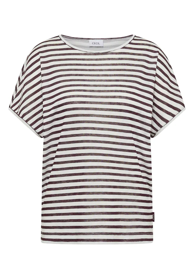 Cecil T-Shirt mit Streifen Muster