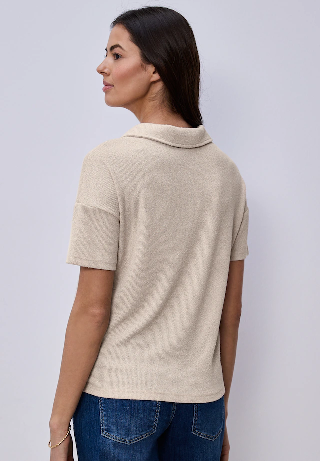 STREET ONE Poloshirt mit Stretchanteil