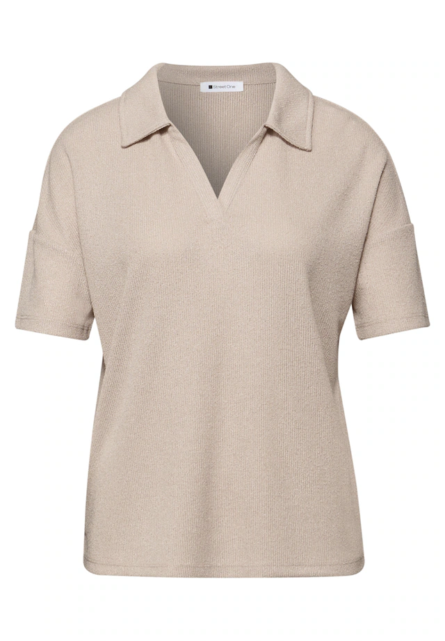 STREET ONE Poloshirt mit Stretchanteil