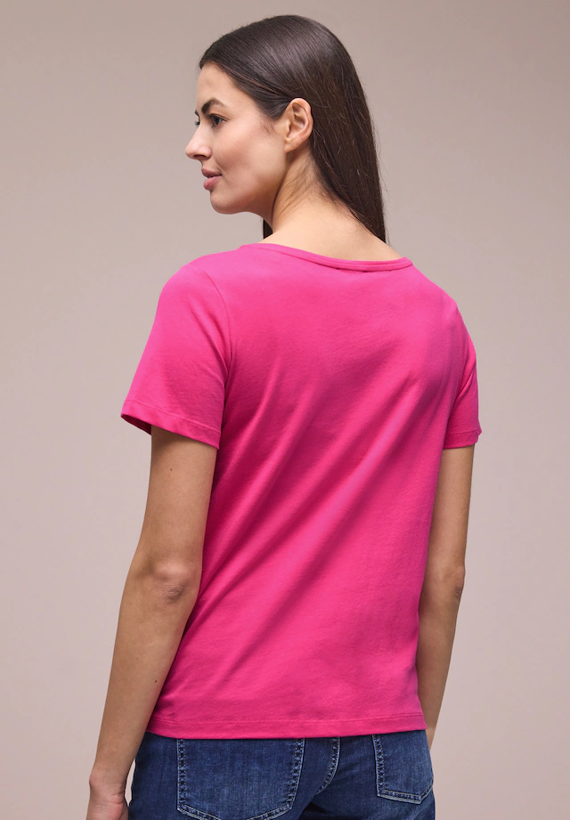 STREET ONE Kurzarmshirt Sommershirt mit Print