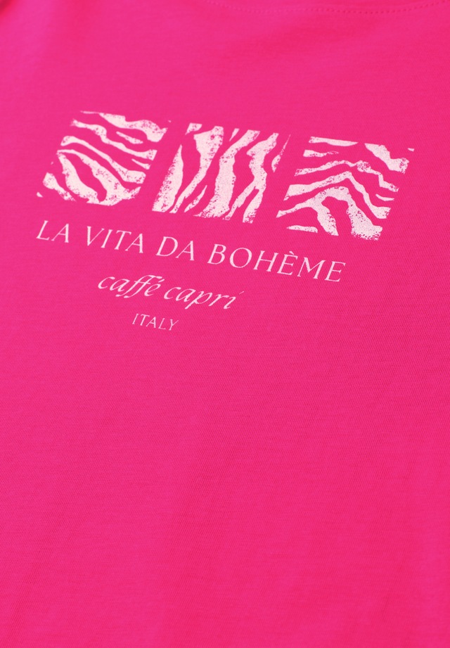 STREET ONE Kurzarmshirt Sommershirt mit Print