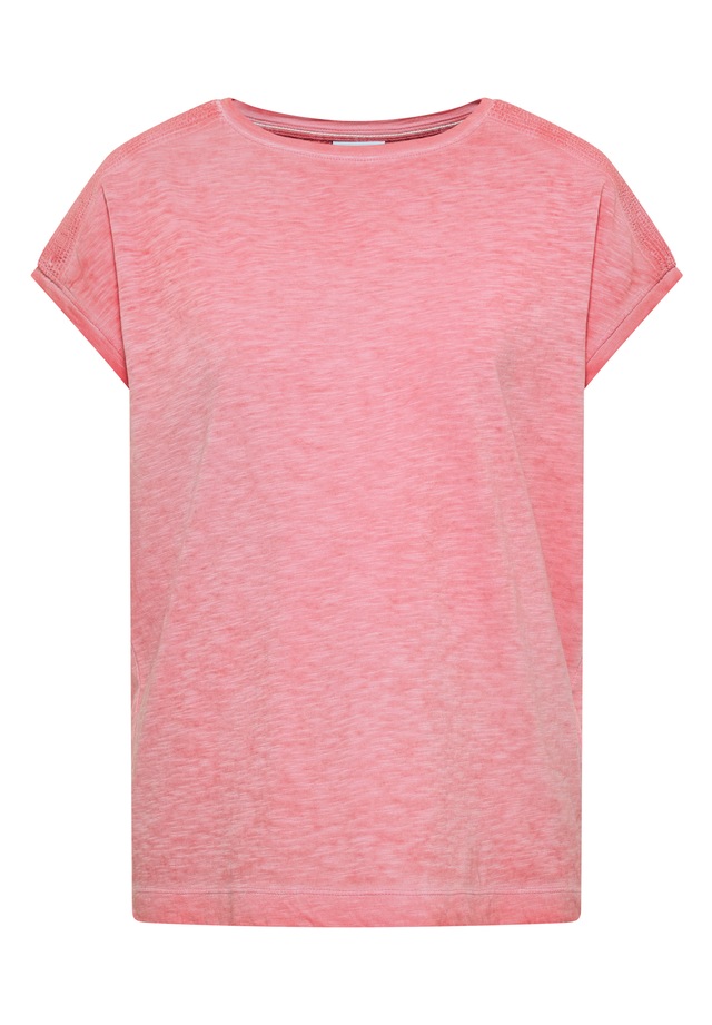 Cecil T-Shirt aus Jersey in Unifarbe