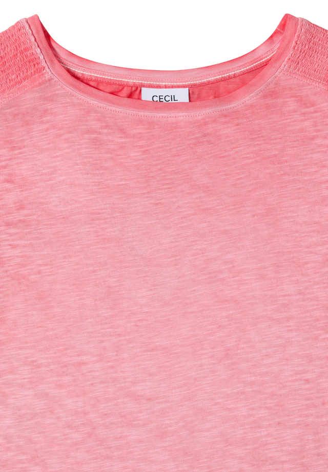 Cecil T-Shirt aus Jersey in Unifarbe