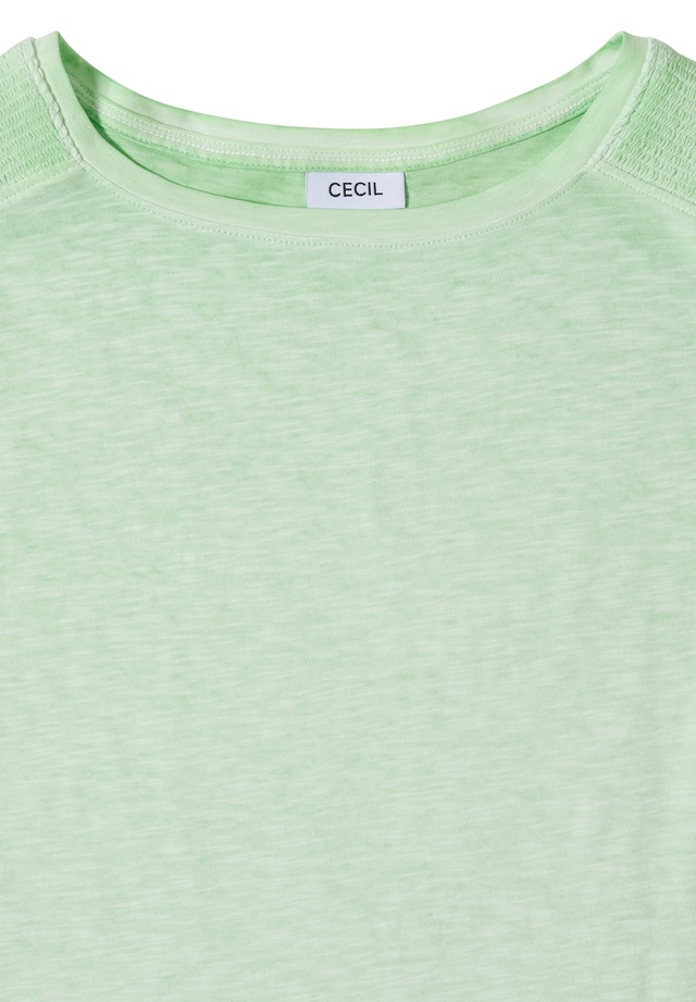 Cecil T-Shirt aus Jersey in Unifarbe