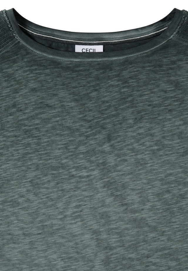 Cecil T-Shirt aus Jersey in Unifarbe