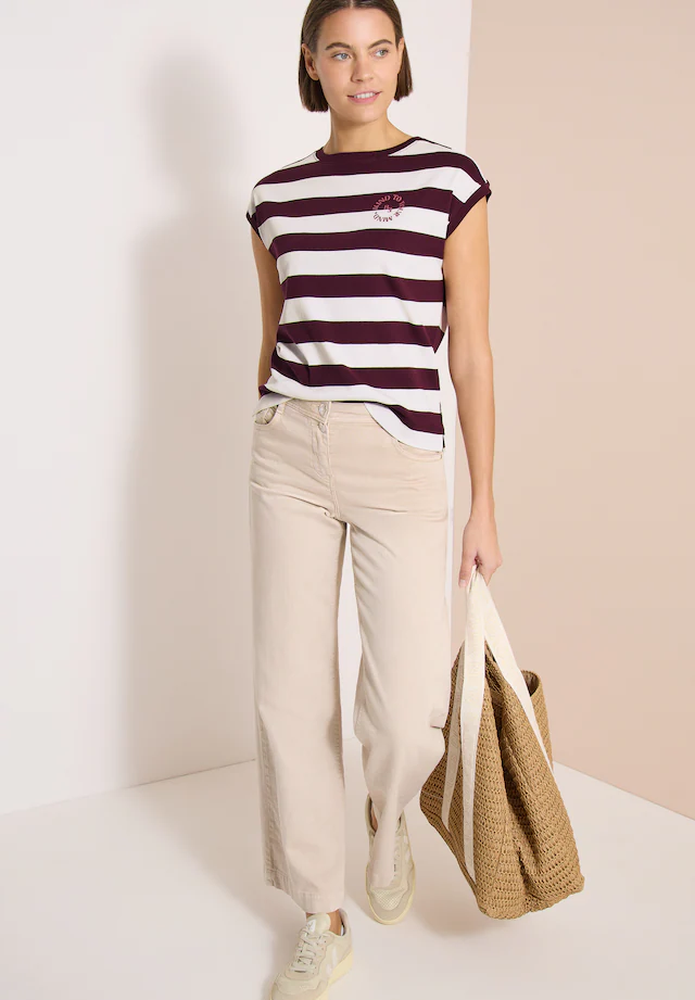 Cecil T-Shirt Mit Printdetail