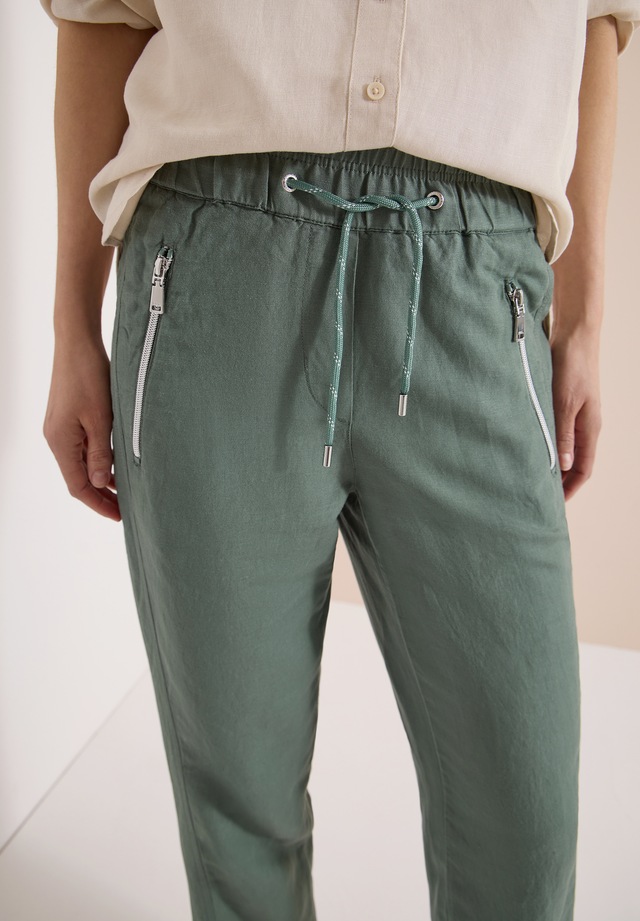 Cecil Stoffhose »Style Chelsea« Sommerhose aus Leinenmix