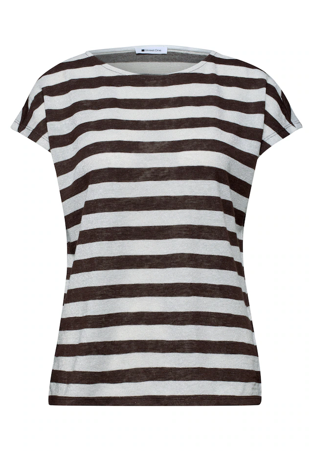 STREET ONE T-Shirt mit Glitzer-Details