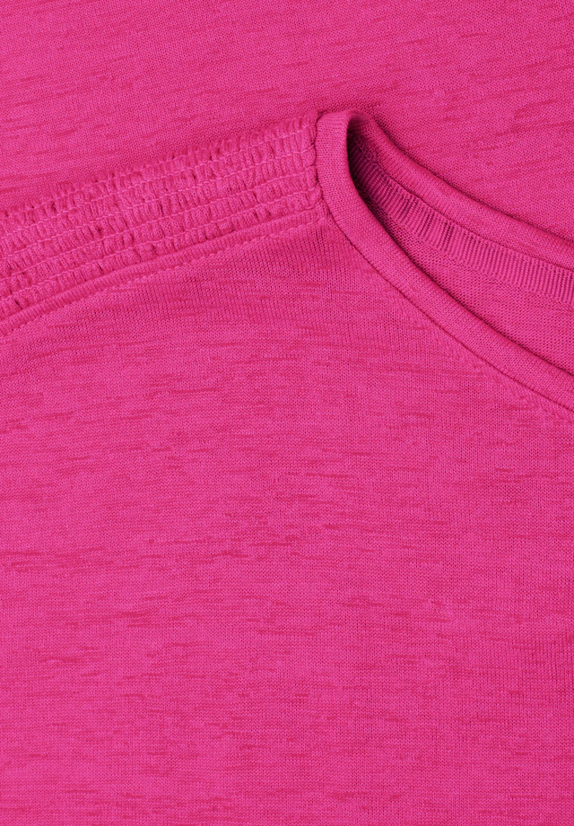 STREET ONE T-Shirt aus softem Materialmix