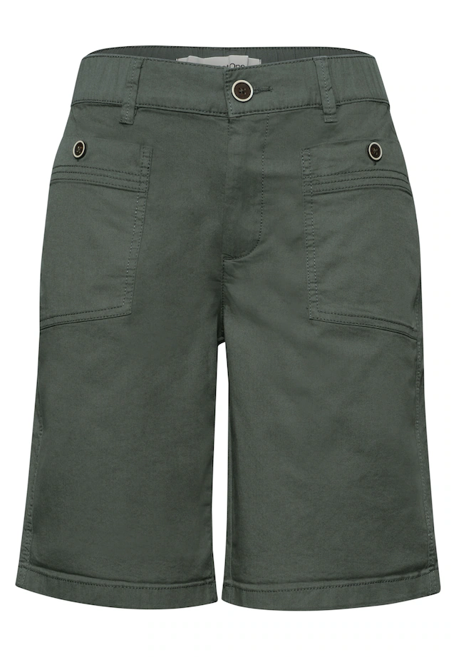 STREET ONE Bermudas »Style Yulius« Sommershorts mit Turn-Up