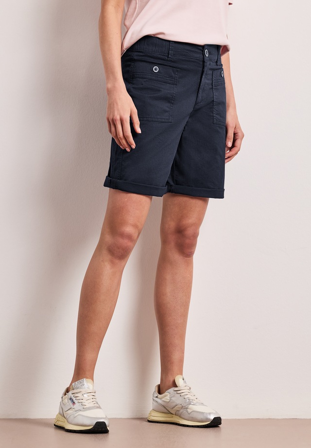 STREET ONE Bermudas »Style Yulius« Sommershorts mit Turn-Up