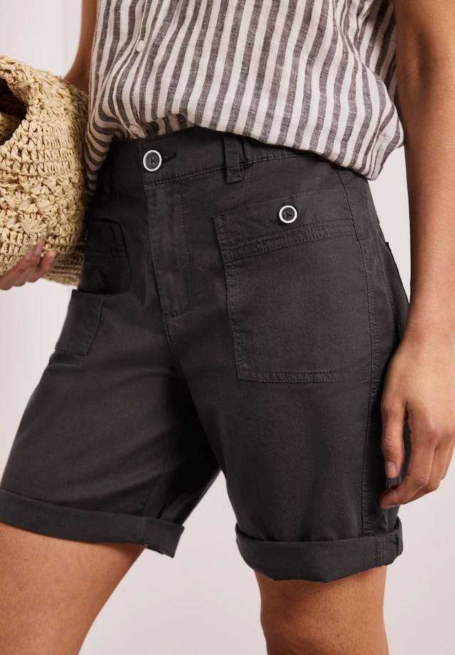 STREET ONE Bermudas »Style Yulius« Sommershorts mit Turn-Up