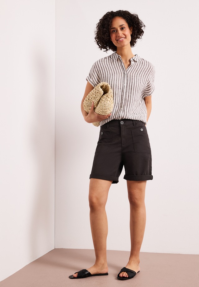STREET ONE Bermudas »Style Yulius« Sommershorts mit Turn-Up