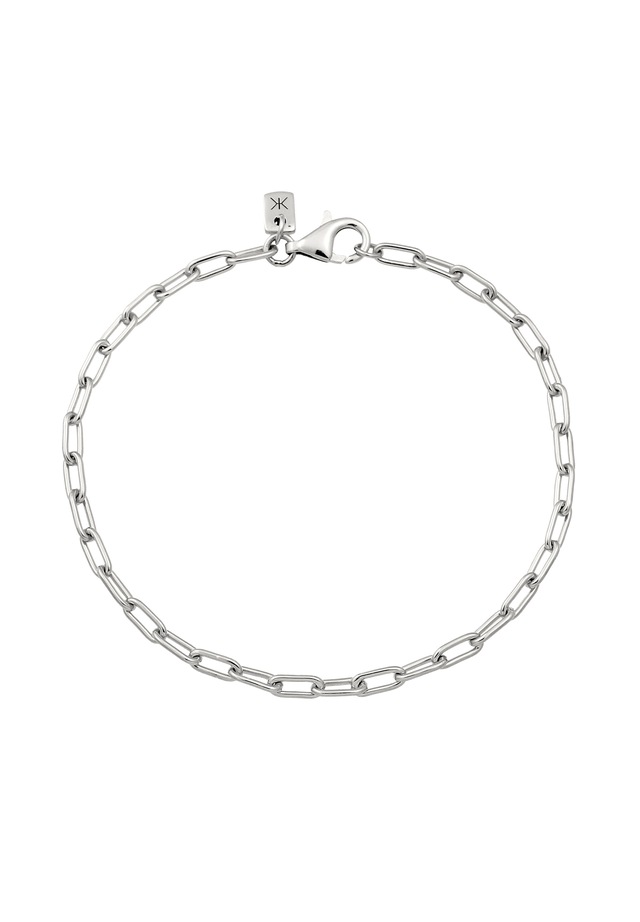 Kuzzoi Armkette »Armband Gliederkette Oval 925 Sterling Silber«