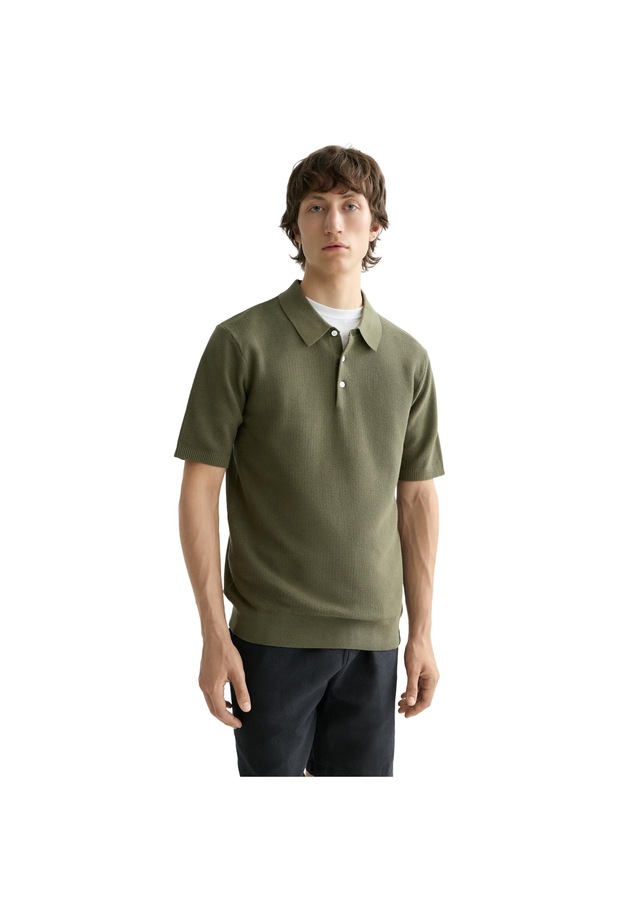 Scotch & Soda Poloshirt »Poloshirt Core Structured Knitted Regular Fit Polo 1er Pack« 1 tlg.