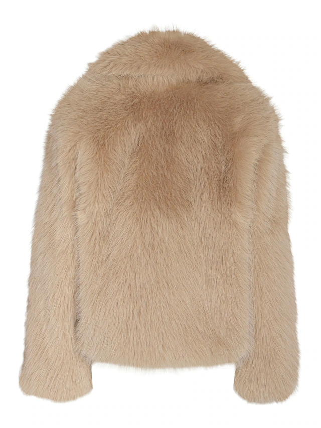 Noisy may Fellimitatjacke »NMEVIE L/S FUR JACKET NOOS« Polyester