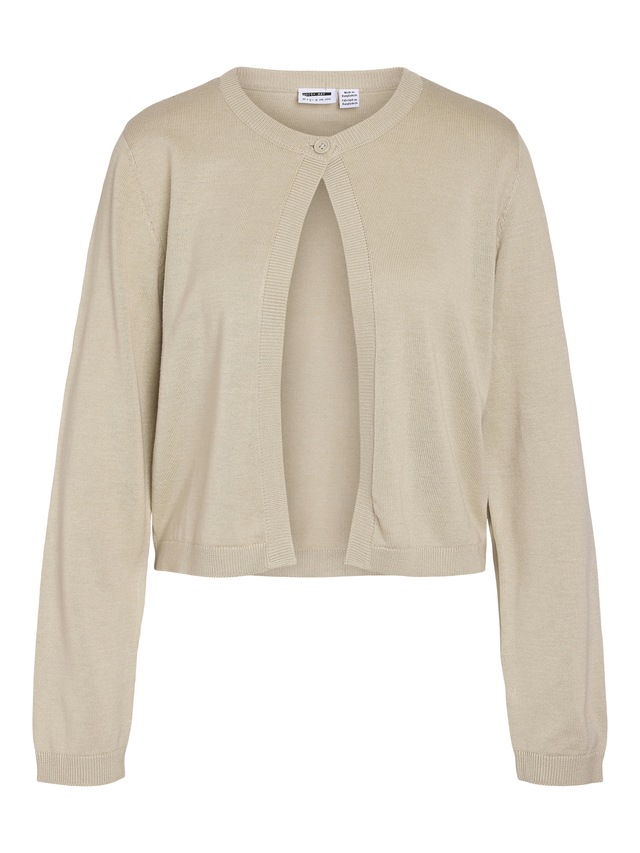 Noisy may Strickjacke »NMMAYSA L/S O-NECK KNIT CARDIGAN NOOS« Baumwollmischung, regular fit