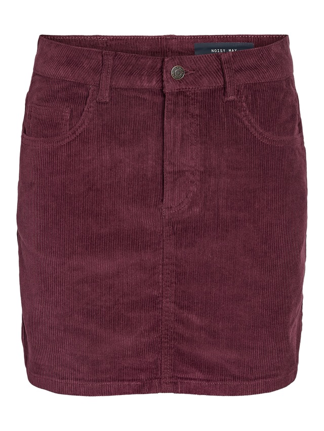 Noisy may Cordrock »NMCORD YOLANDA MW SKIRT NOOS« Baumwollmischung