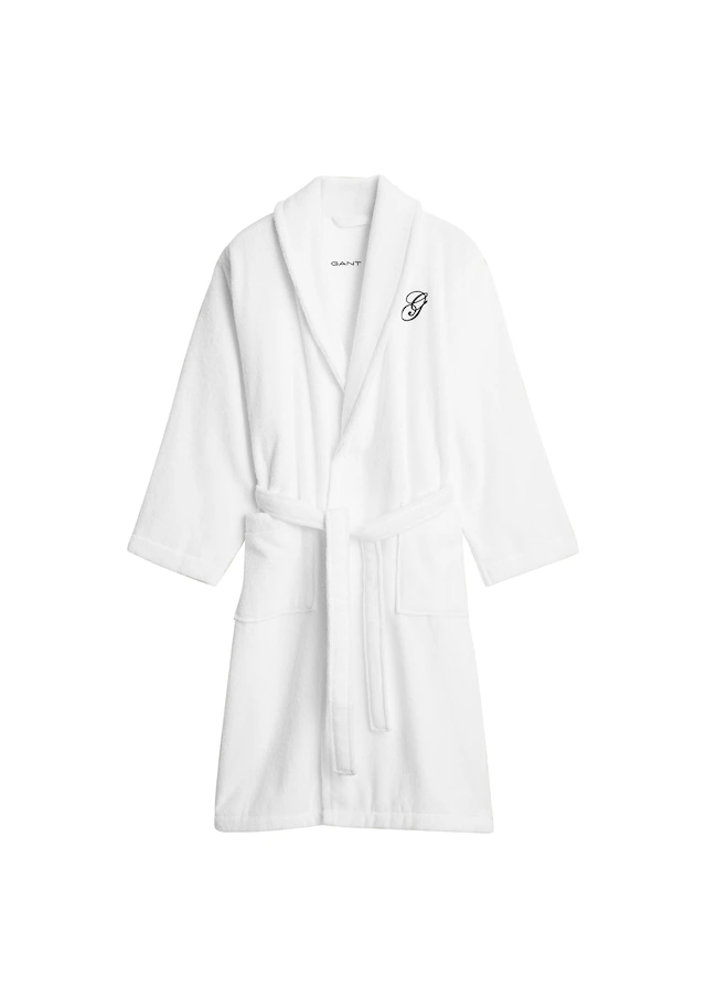 Gant Bademantel »Bademantel EMBROIDERY ROBE 1er Pack« 1 Stk.