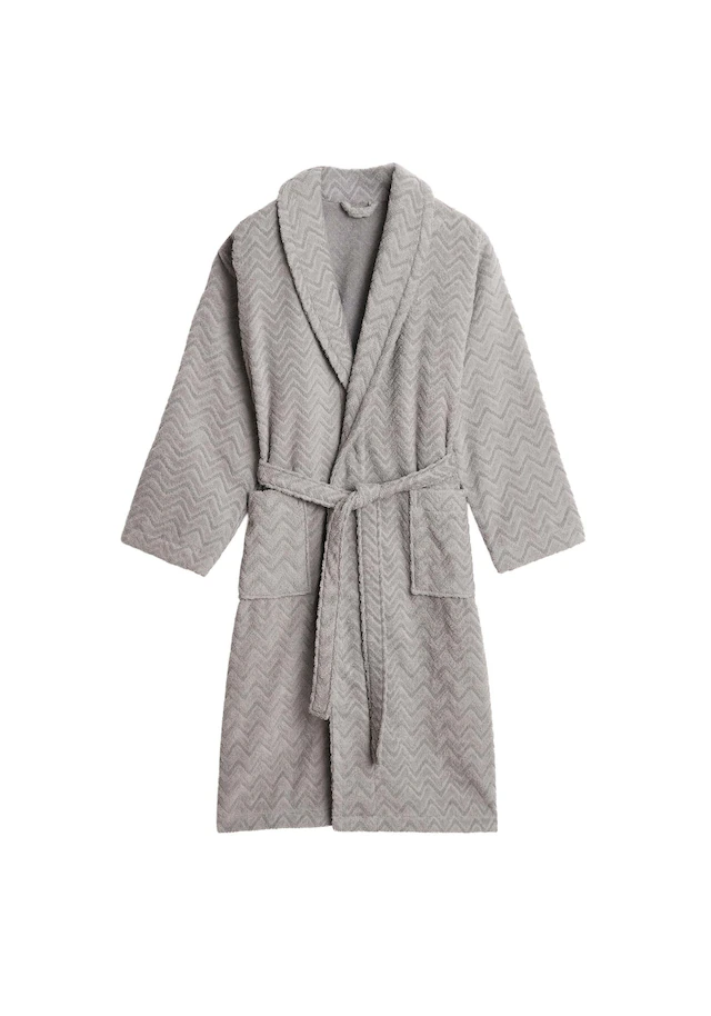 Gant Bademantel »Bademantel JACQUARD HERRINGBONE ROBE 1er Pack« 1 Stk.
