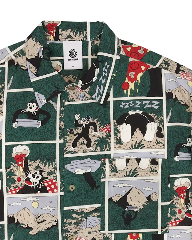 Element Kurzarmhemd »Regular Sb Printed«