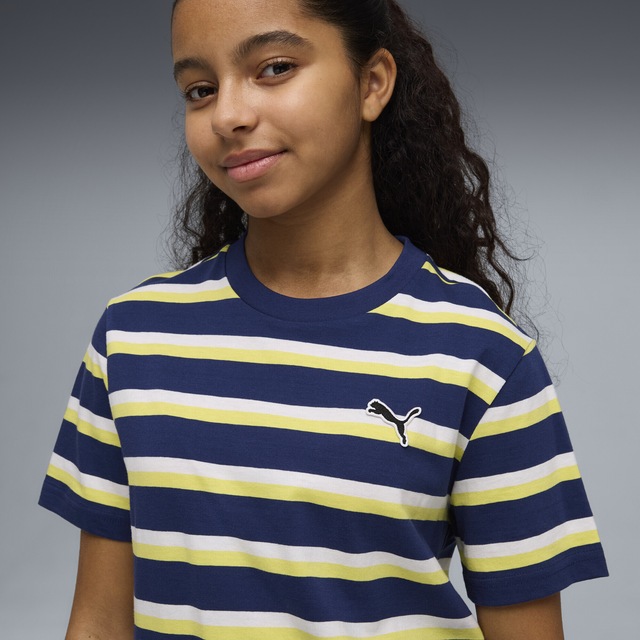 PUMA T-Shirt »Essentials Gestreiftes T-Shirt Jugendliche«