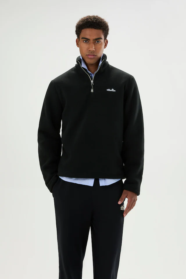 Ellesse Strickfleece-Pullover »ZERANO 2 1/4 ZIP JACKET« sportlicher Stil, für Erwachsene, Langarm, aus Polyester