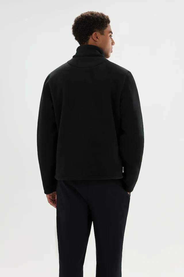 Ellesse Strickfleece-Pullover »ZERANO 2 1/4 ZIP JACKET« sportlicher Stil, für Erwachsene, Langarm, aus Polyester