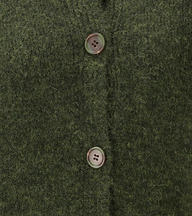 Aniston CASUAL Strickjacke aus bunt meliertem, flauschig weichem Garn - NEUE KOLLEKTION