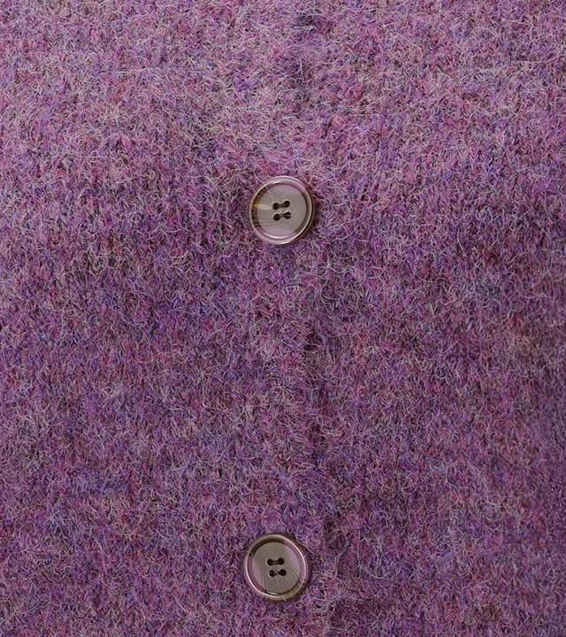 Aniston CASUAL Strickjacke aus bunt meliertem, flauschig weichem Garn - NEUE KOLLEKTION