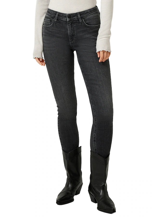 QS Stretch-Hose Slim Fit Jeans mit Stretch