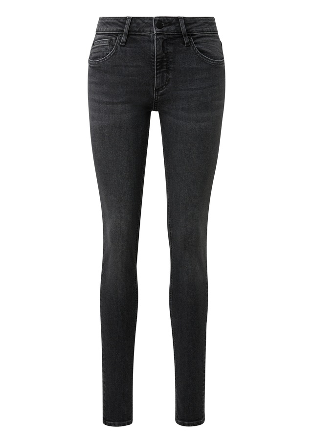 QS Stretch-Hose Slim Fit Jeans mit Stretch