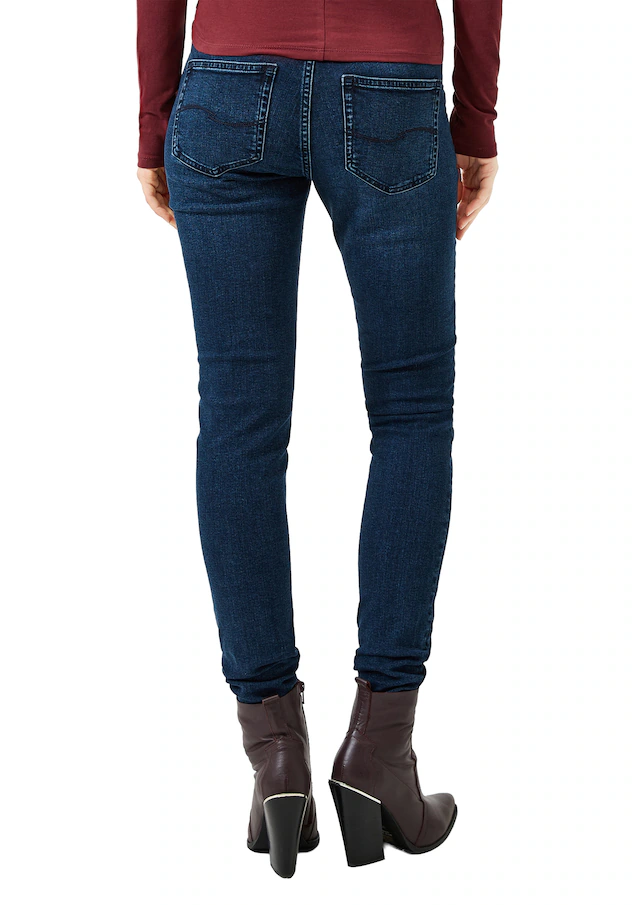 QS Stretch-Hose Slim Fit Jeans mit Stretch