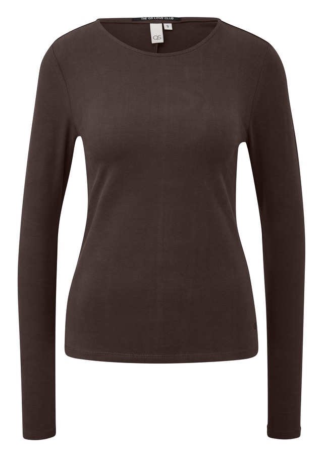 QS Langarmshirt Elastische Baumwollqualität