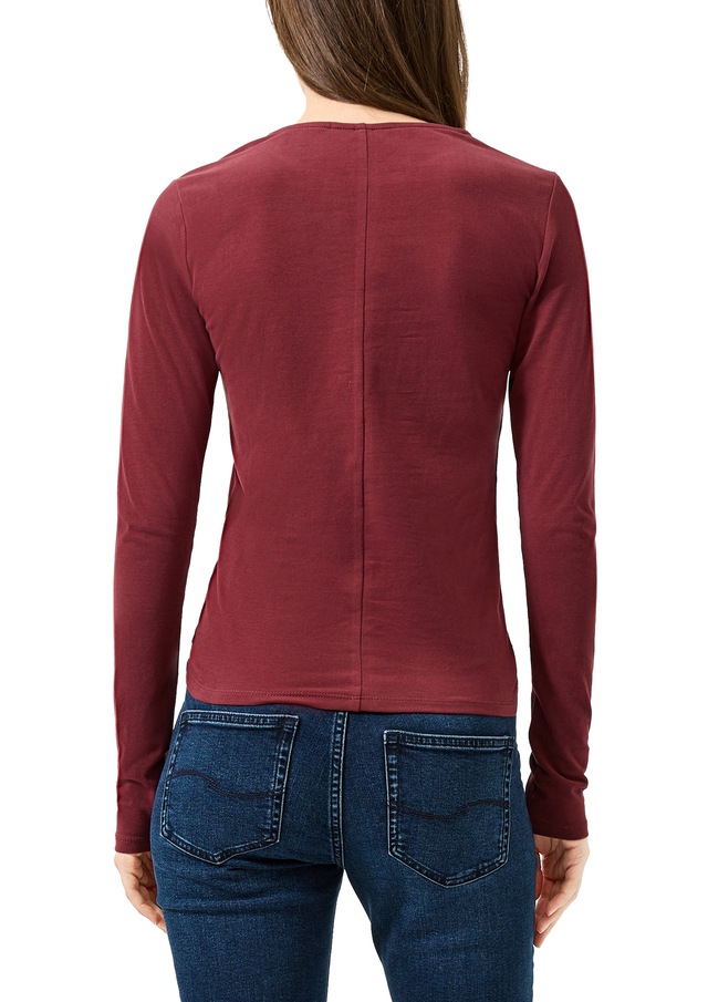 QS Langarmshirt Elastische Baumwollqualität