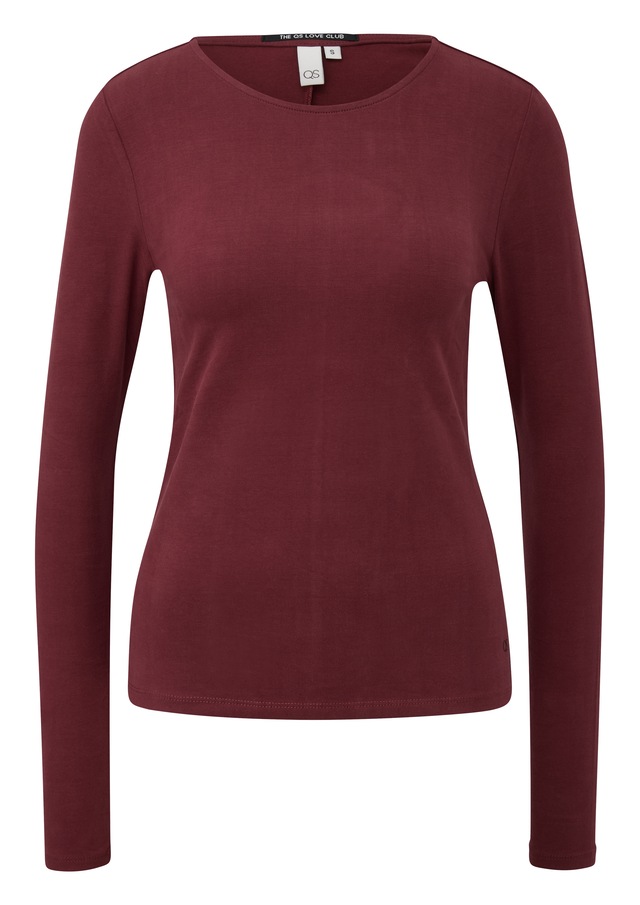 QS Langarmshirt Elastische Baumwollqualität