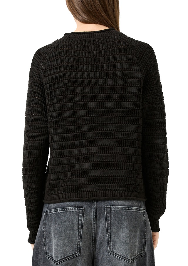 QS Strickpullover Raglanärmel sorgen für mehr Beweglichkeit