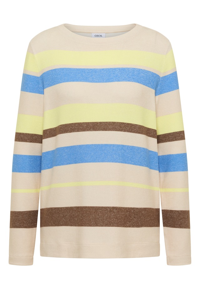 Cecil Langarmshirt aus strecthigem Viskosematerial