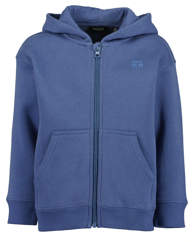 Blue Seven Kapuzensweatjacke Baumwollmischung