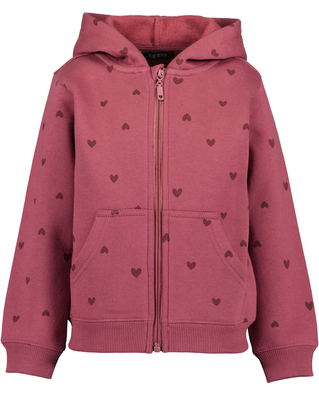 Blue Seven Kapuzensweatjacke Baumwollmischung