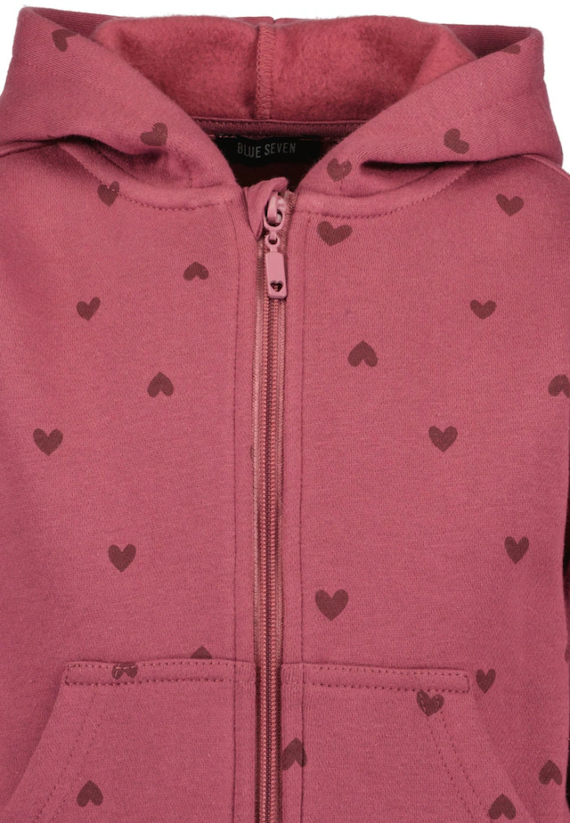 Blue Seven Kapuzensweatjacke Baumwollmischung