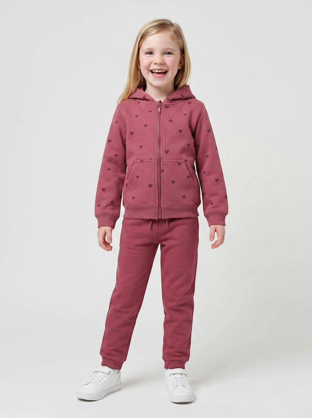 Blue Seven Kapuzensweatjacke Baumwollmischung