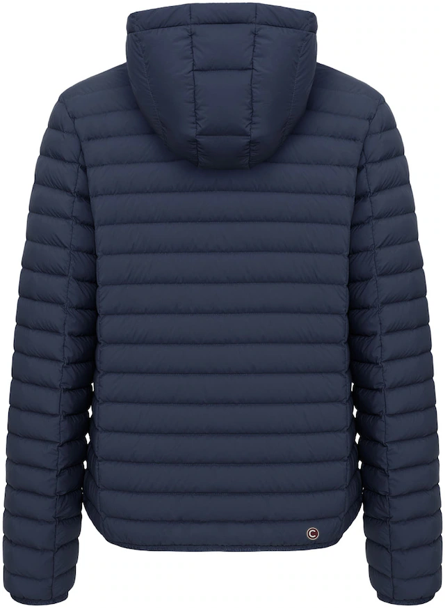 Colmar Leichtdaunenjacke mit Kapuze Zwei-Wege-Reißverschluss, Druckknopf an der Kapuze, Regular Fit